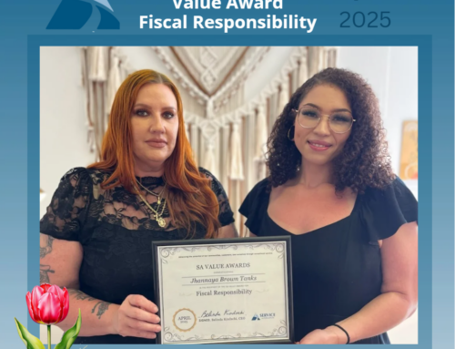 SA Value Award Recipient for Fiscal Responsibility for April 2025